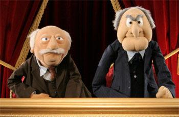 The Muppets' Statler and Waldorf do not look like Buffett and Munger at all.